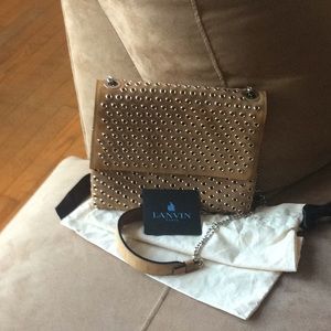 Lanvin Mini Sugar Grommeted Crossbody Bag